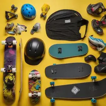 Action Skateboard Gear and Safety